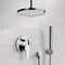 Chrome Shower System with 8